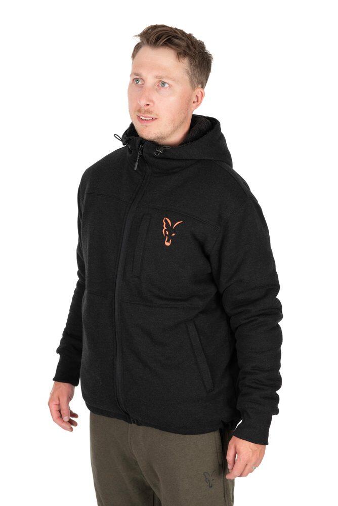 Fox Bunda Collection Sherpa Jacket Black & Orange - XL 3/7