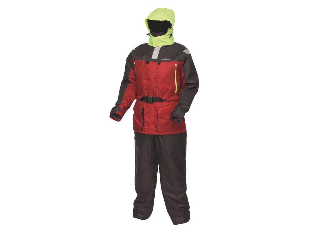 KINETIC Plovoucí oblek Guardian dvoudílná verze Flotation Suit Red Stormy - L