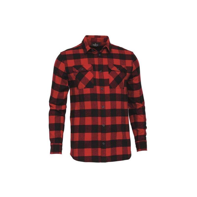 Kinetic Košile Aron Shirt Red - M