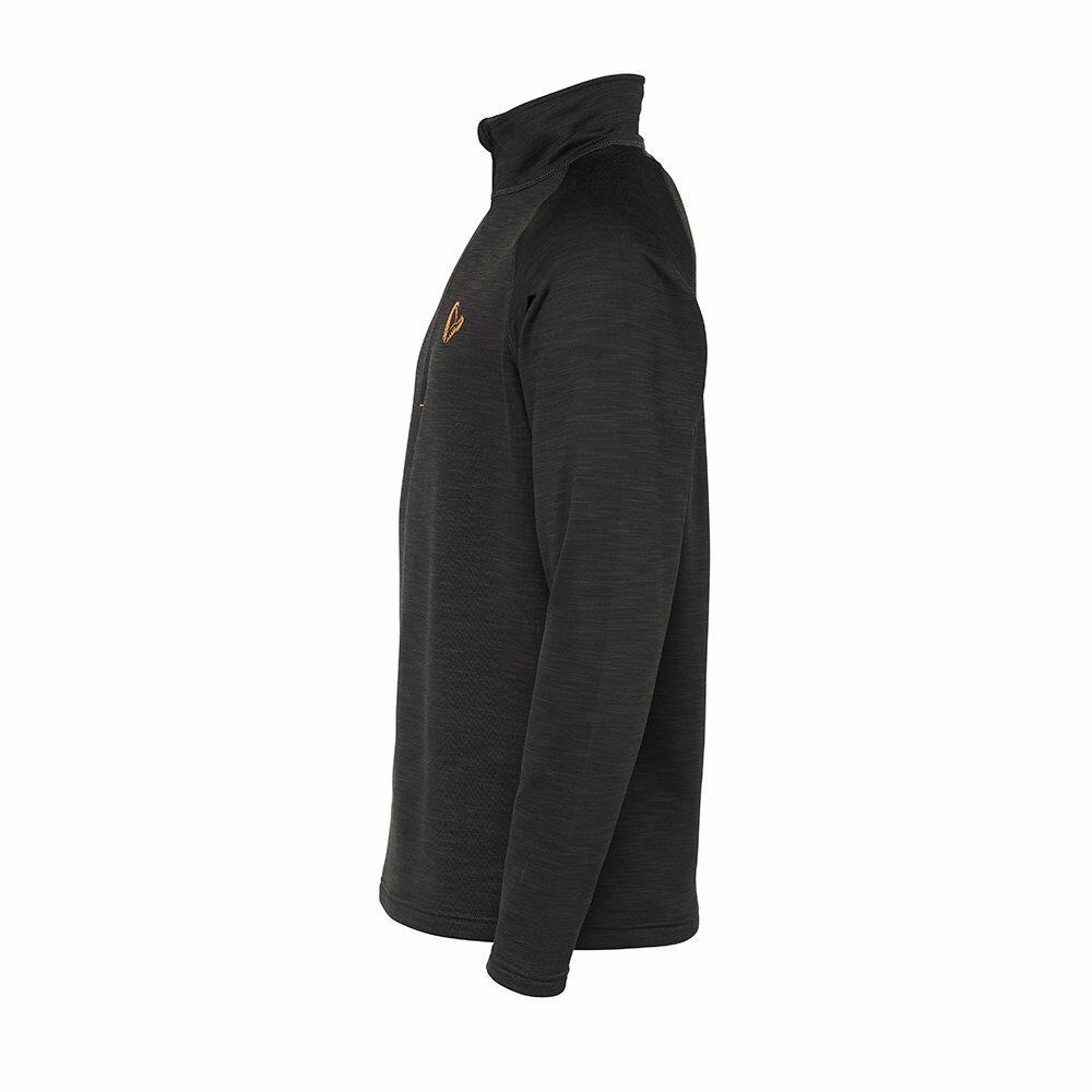 Polaire Savage Gear Regenerator Half-Zip Fleece - Noir, XXL 2/4