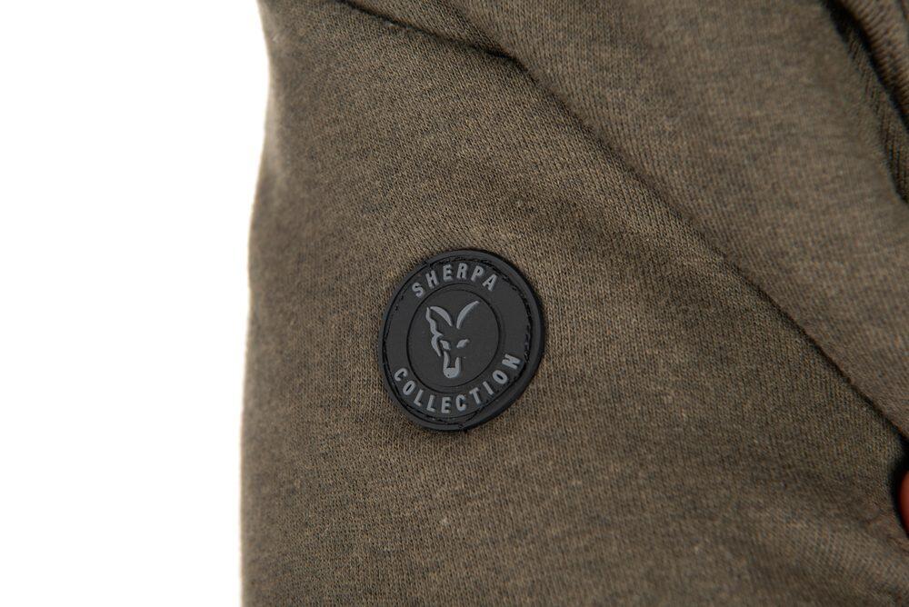 Veste sherpa Fox Collection verte et noire 4/7
