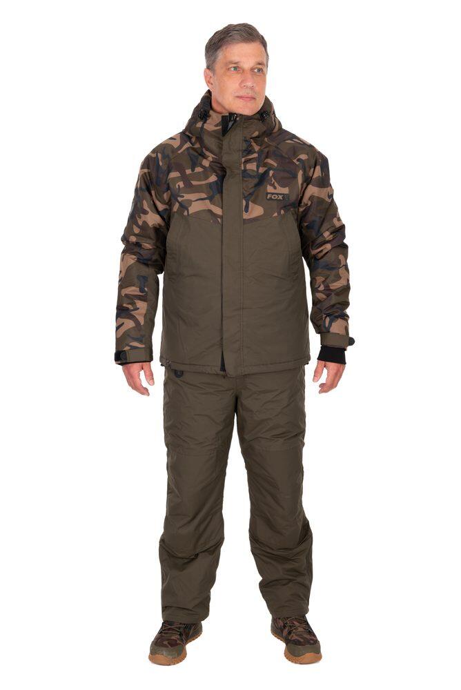 Fox Zimní komplet Khaki/Camo Wintersuit - S 2/7