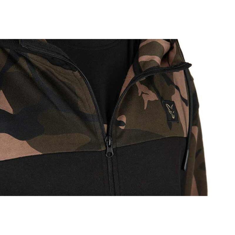 Zippes kapucnis pulóver Fox LW Split