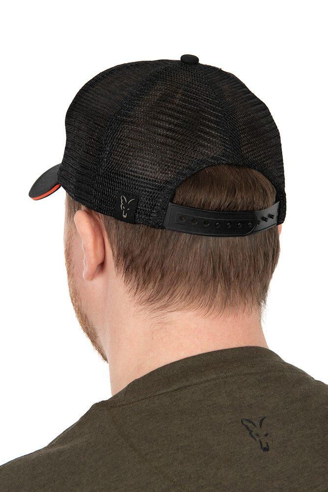 Fox Collection Trucker Cap Black/Orange 4/6
