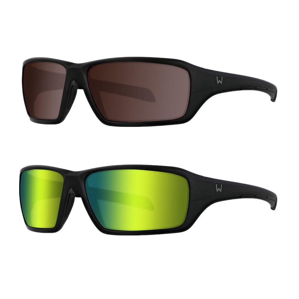 Westin Polarizační brýle W6 Sport 15 - Matte Black - Lb Green Lm Green Ar Green 2/7