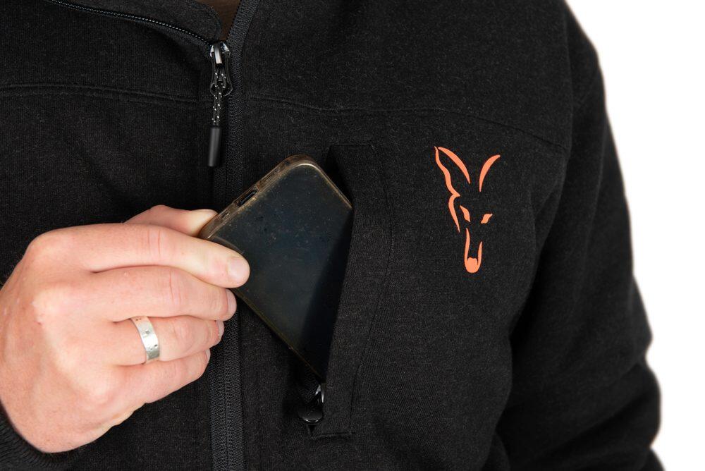 Fox Bunda Collection Sherpa Jacket Black & Orange - XL 7/7