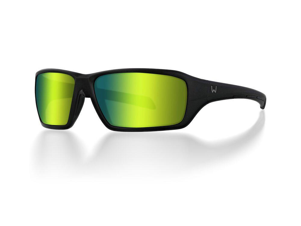 WESTIN Polarizační brýle W6 Sport 15 - Matte Black - Lb Green Lm Green Ar Green