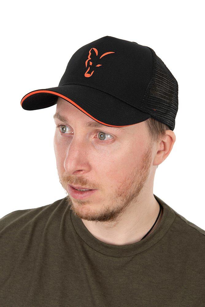 Fox Collection Trucker Cap Black/Orange 3/6