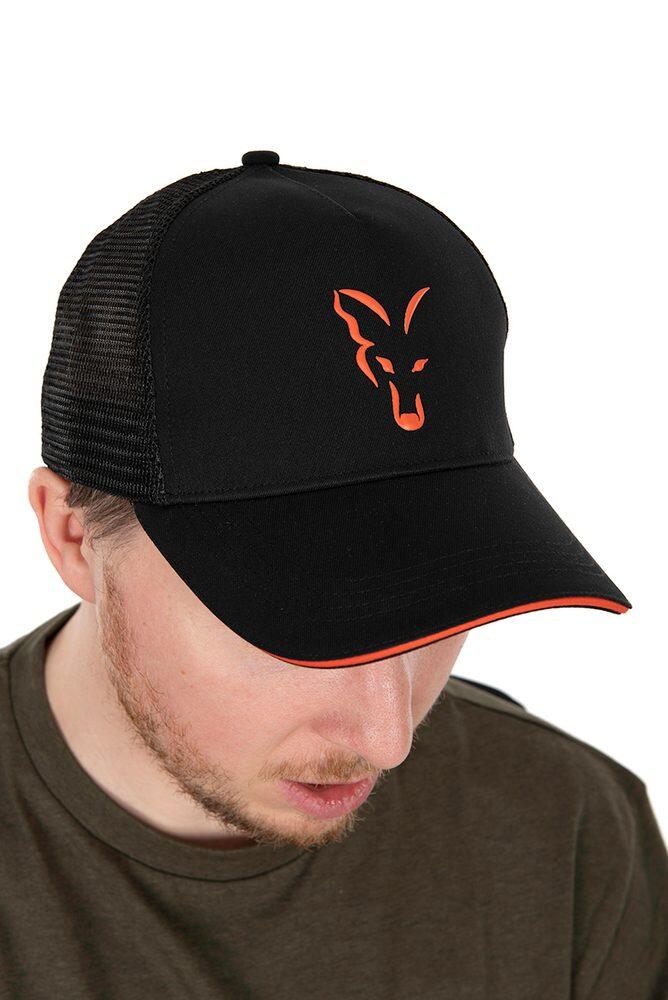 Fox Collection Trucker Cap Black/Orange 6/6