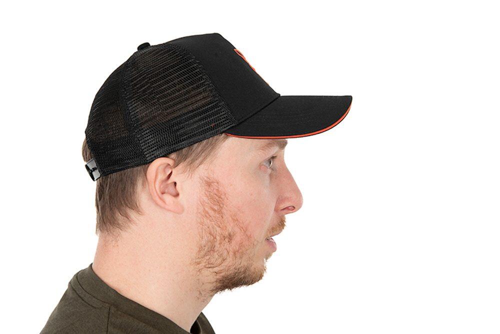 Fox Collection Trucker Cap Black/Orange 5/6