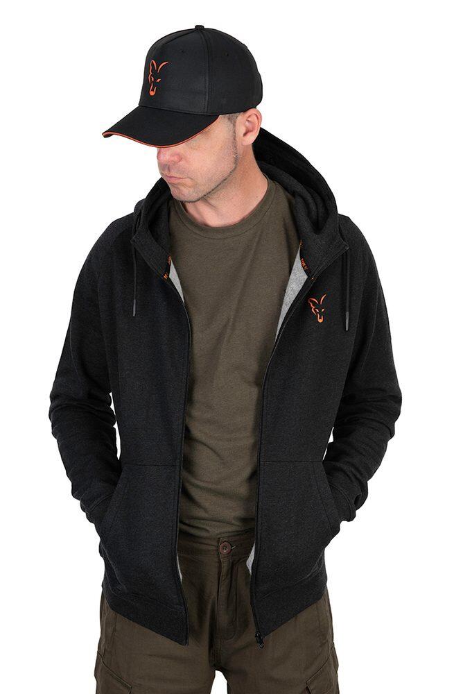 Fox Collection Lightweight Hoody Black & Orange Medium - Fox Kleding & Zonnebril 4/7