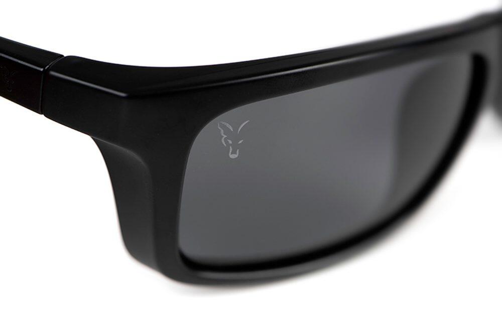 Fox Wraps Black & Orange Brown Lense Sunglasses - Fox Kleding & Zonnebril 4/5