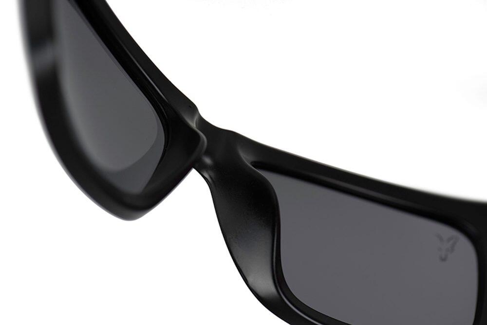 Fox Wraps Black & Orange Brown Lense Sunglasses - Fox Kleding & Zonnebril 3/5