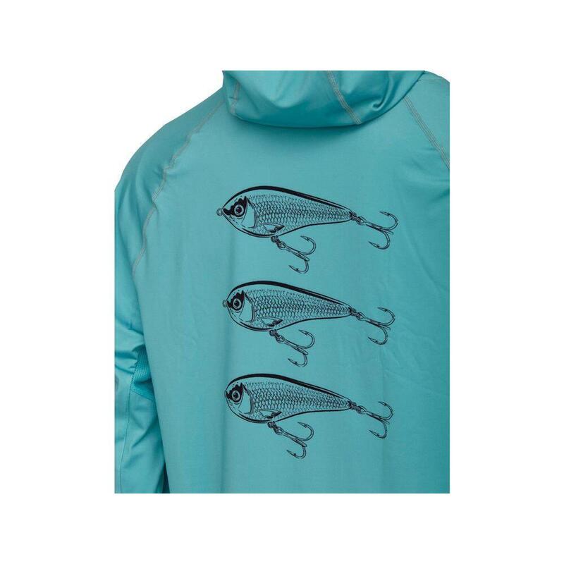 Westin Triko Bay Upf Hoodie Sea Breeze - L