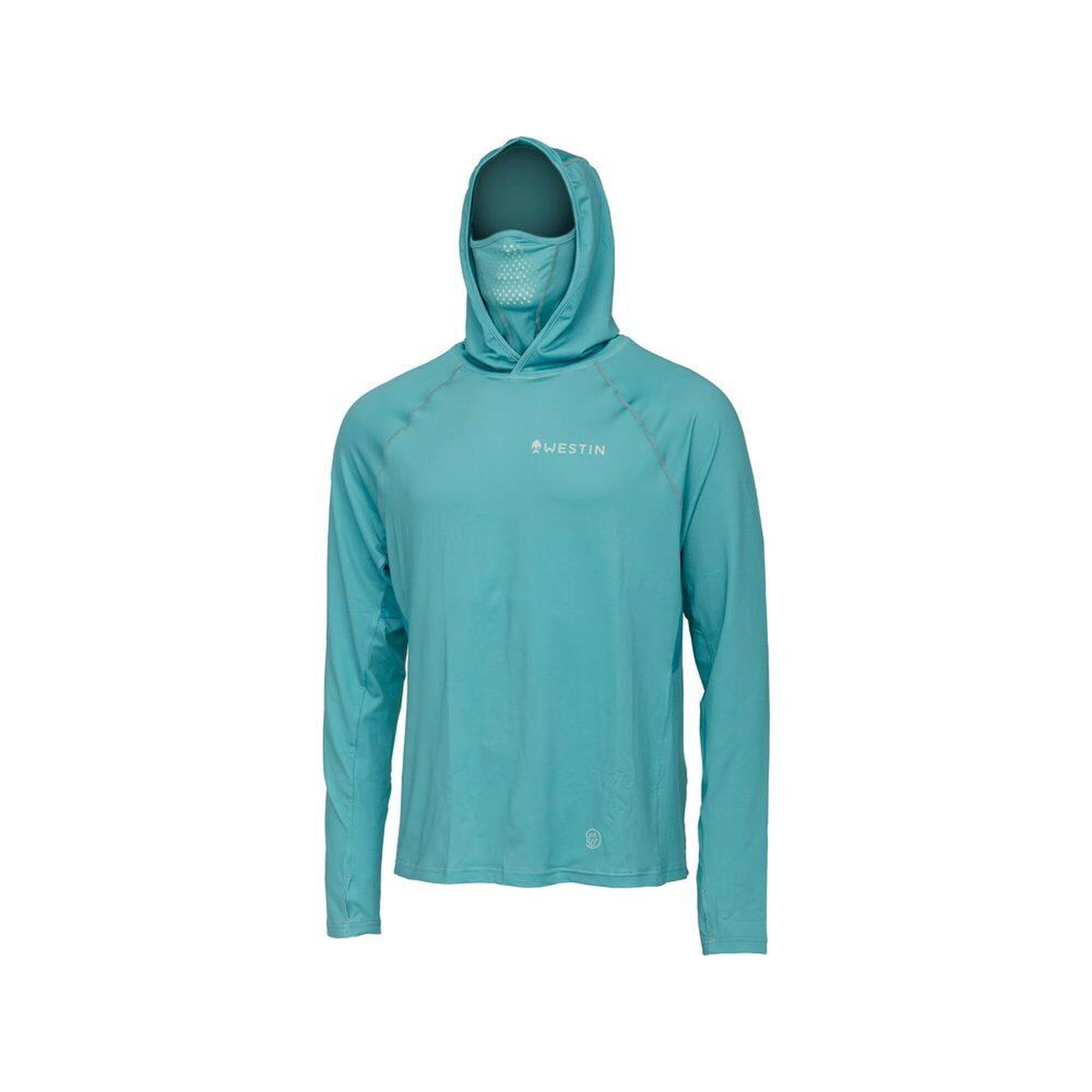 WESTIN Westin Triko Bay Upf Hoodie Sea Breeze - M
