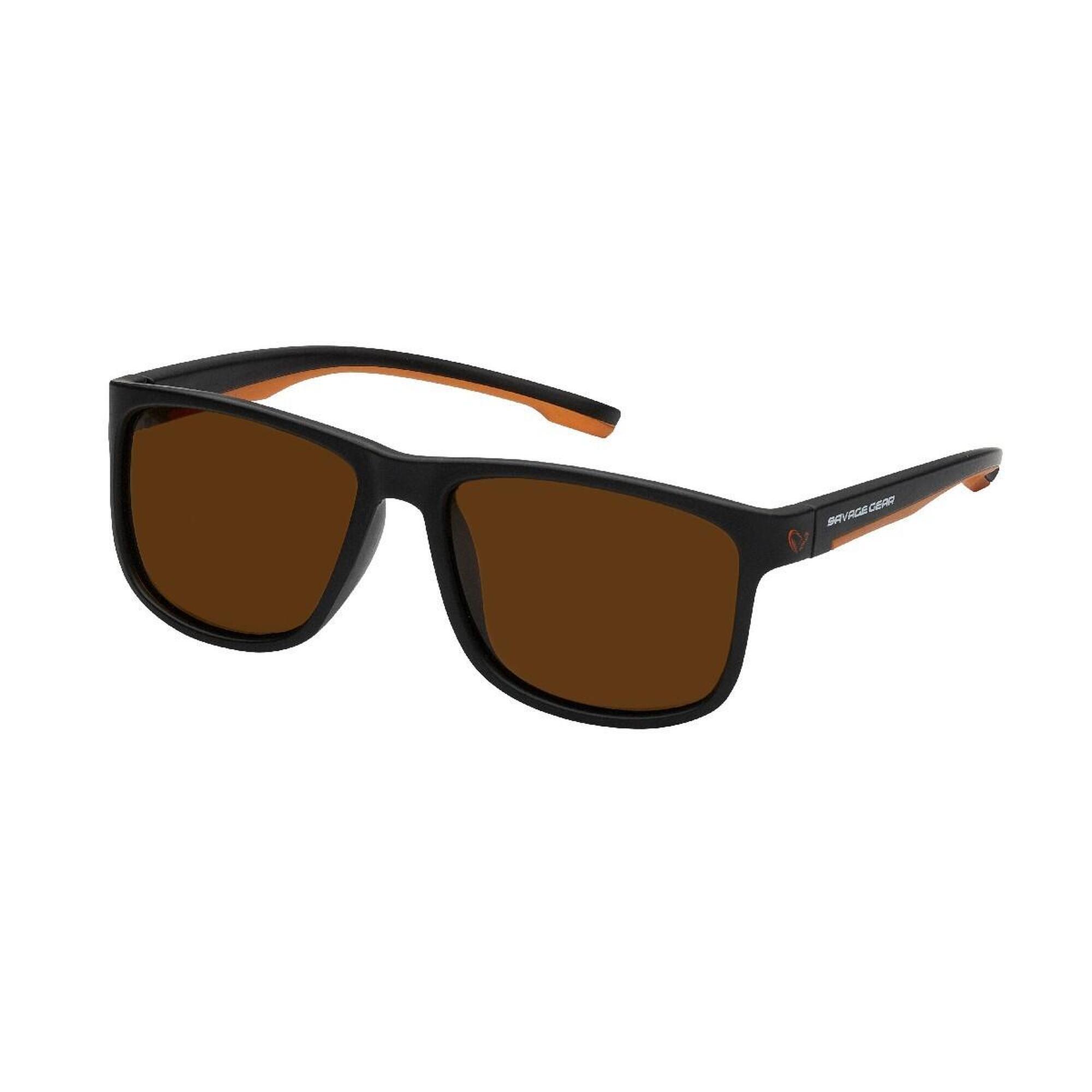 Savage Gear - Savage Gear 1 Polarized Sunglasses Brown Lens - Lunettes De Soleil - Multicolore - Taille Unique - Decathlon