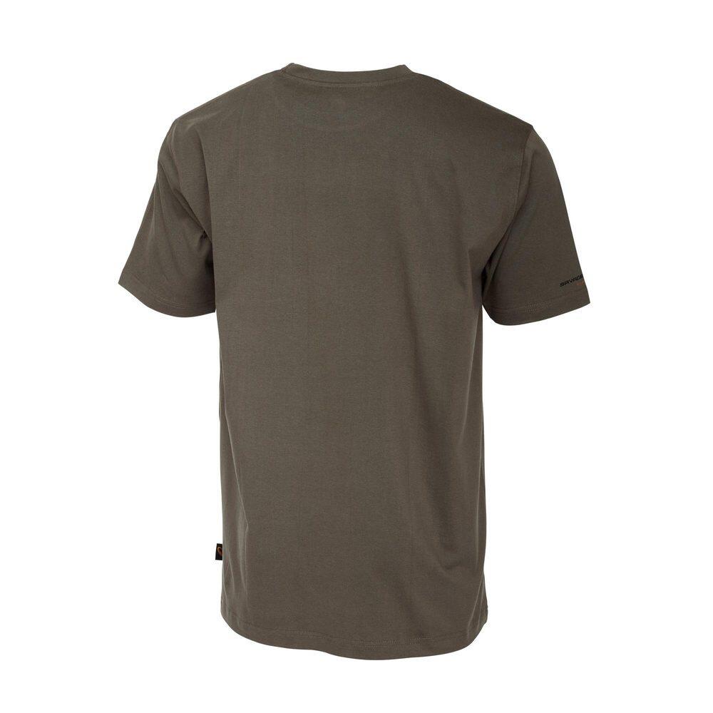 Savage Gear SG4 Logo T-Shirt Herren (Loden Green) Größe XL 3/3