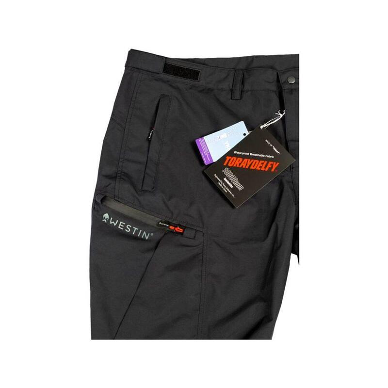Westin Kalhoty W6 Rain Pants Steel Black - XL