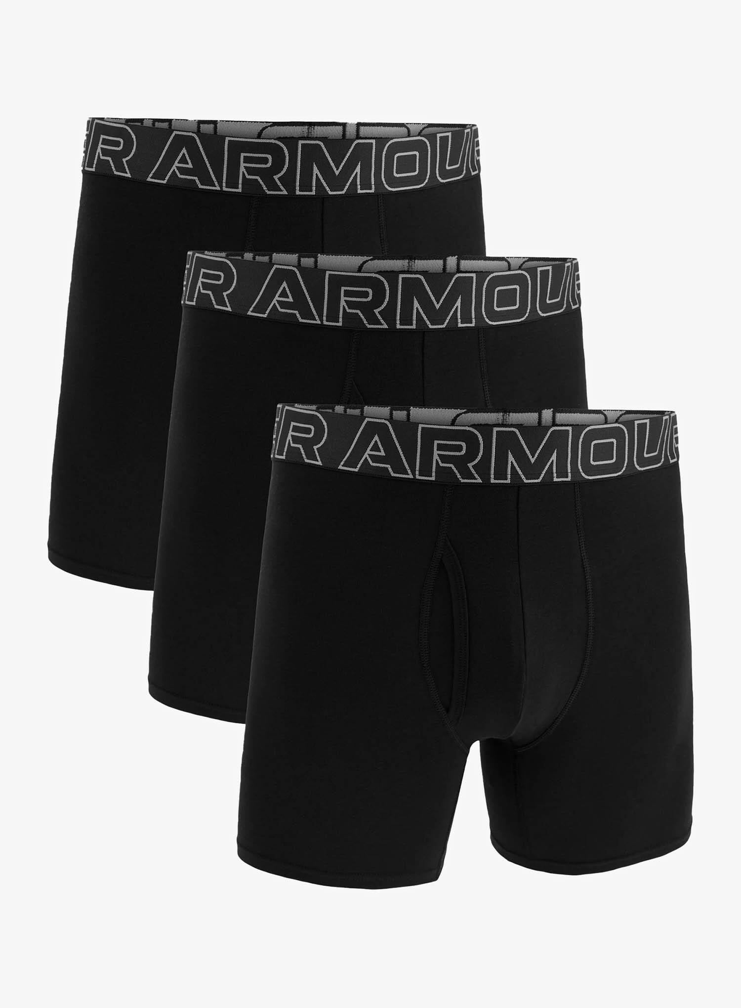Boxershort Herren 3er Pack Figurbetont-UA PERFORMANCE COTTON - SOLID 6 IN 3PK 6/6