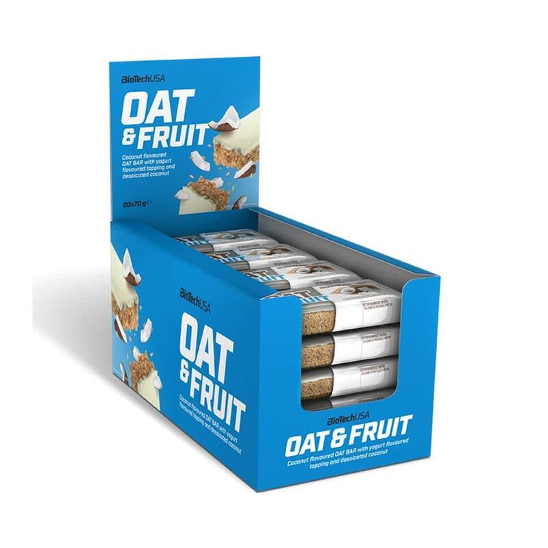 Barres énergétiques | Oat Bar (20x70g) | Noix De Coco