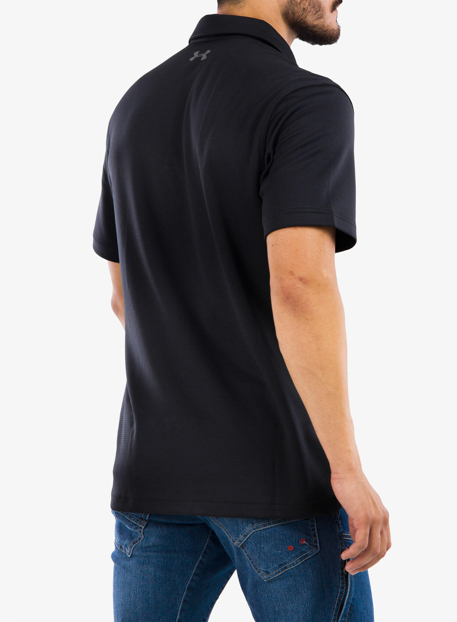 "Tech" Poloshirt für Herren Schwarz 5/7