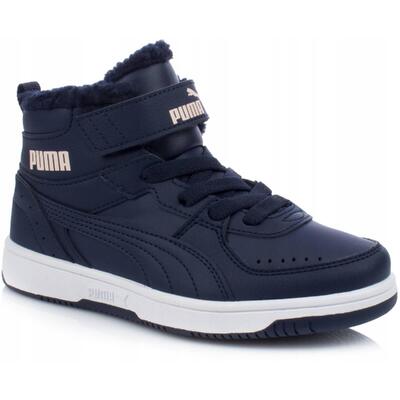 Dziecięce buty sportowe zimowe ocieplane PUMA REBOUND JOY