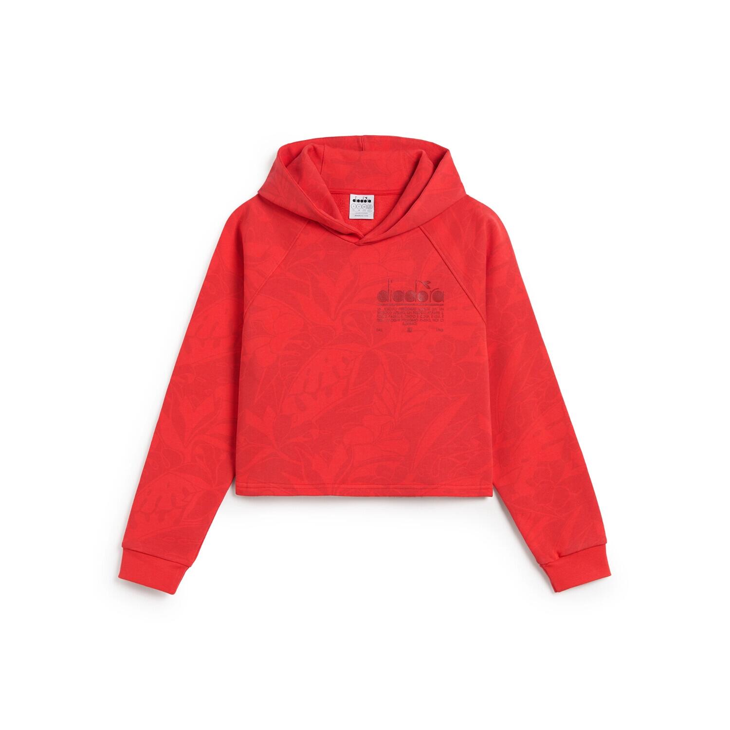 Bluza damska DIADORA L. HOODIE CROP MANIFESTO 5/6