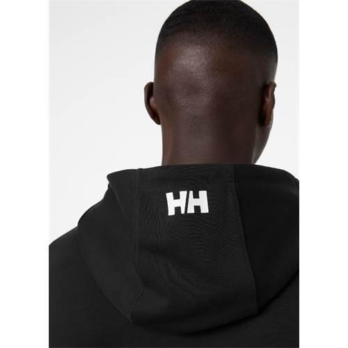 Sudadera Negra con capucha Helly Hansen Move Black 4/7