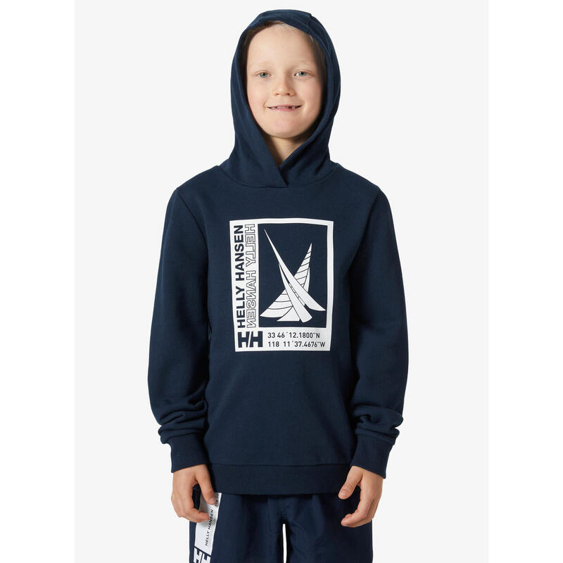 Bluza z kapturem dziecięca Helly Hansen Port Hoodie