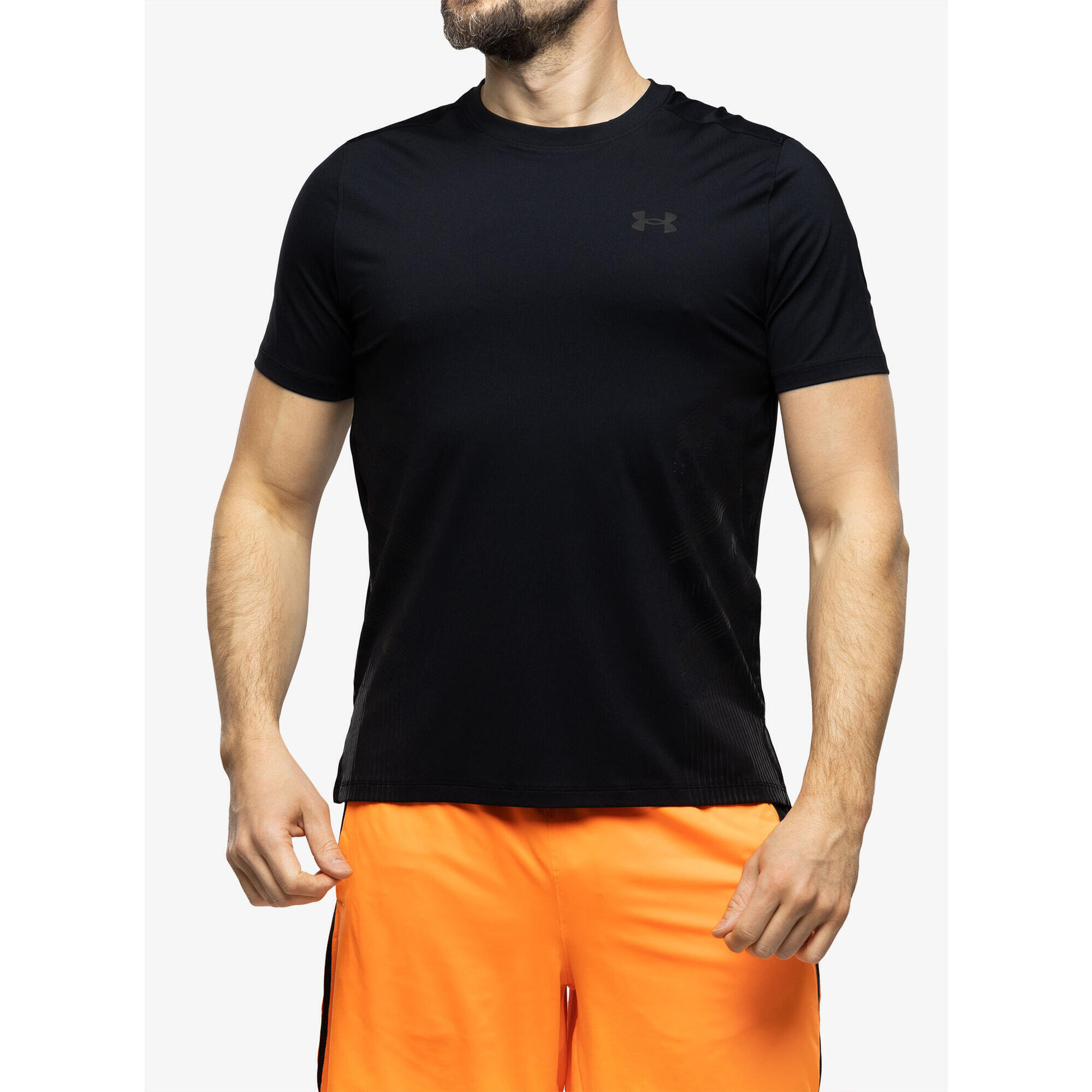 Koszulka biegowa męska Under Armour Iso-Chill Laser Heat SS