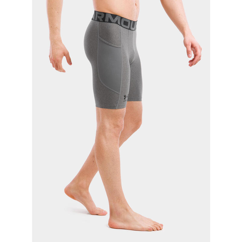 Short compresiv Under Armour HeatGear® Gri
