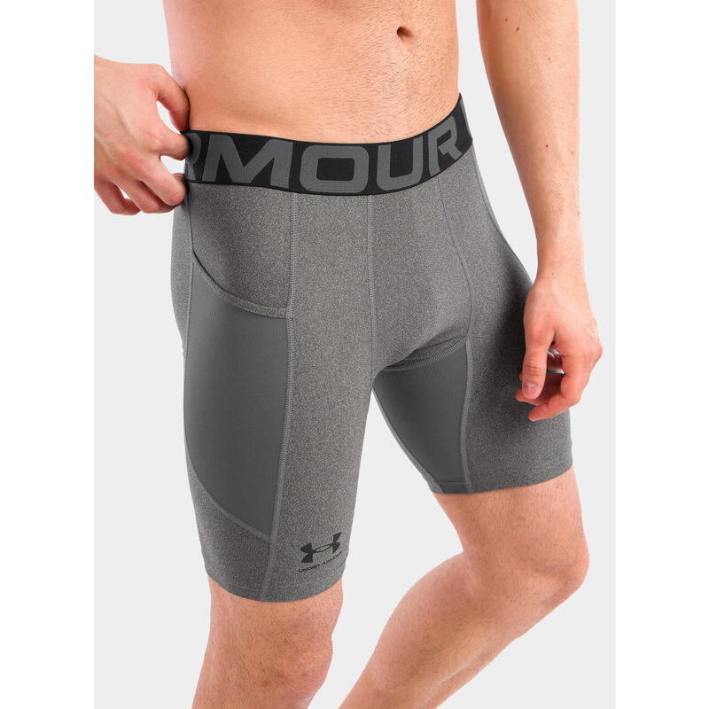 Short compresiv Under Armour HeatGear® Gri
