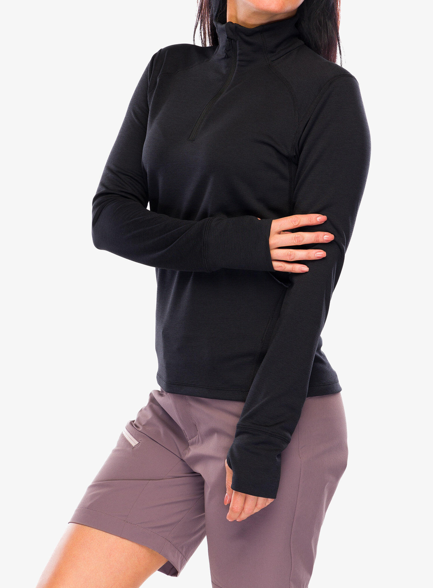 Felpa donna con 1/2 zip Helly Hansen Lifa Tech Lite 3/7