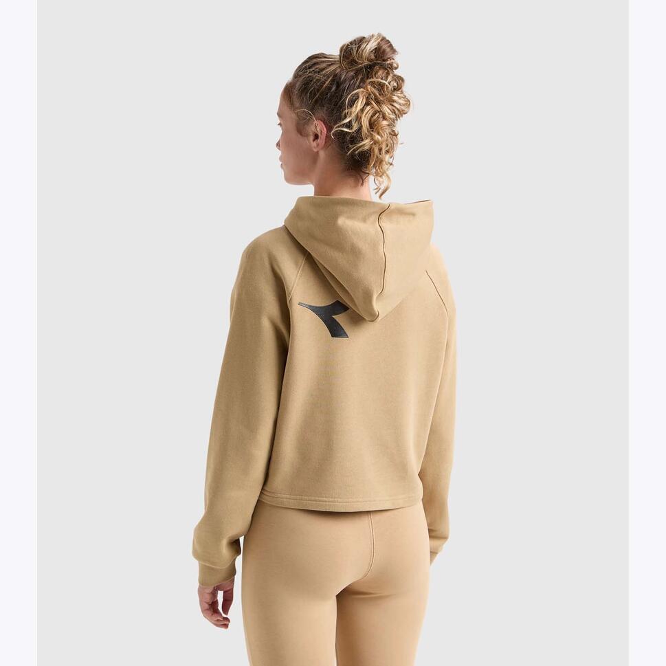 Bluza damska DIADORA L. HOODIE CROP MANIFESTO