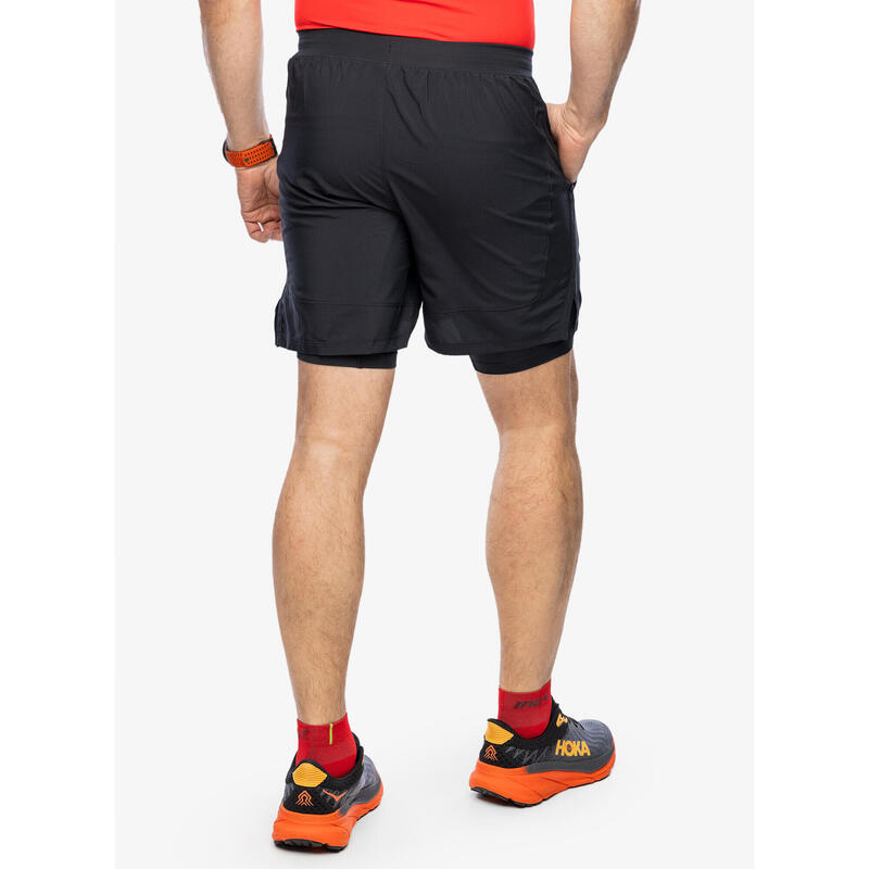 Pantaloni scurți de alergare pentru bărbați Under Armour Launch 7" 2IN1