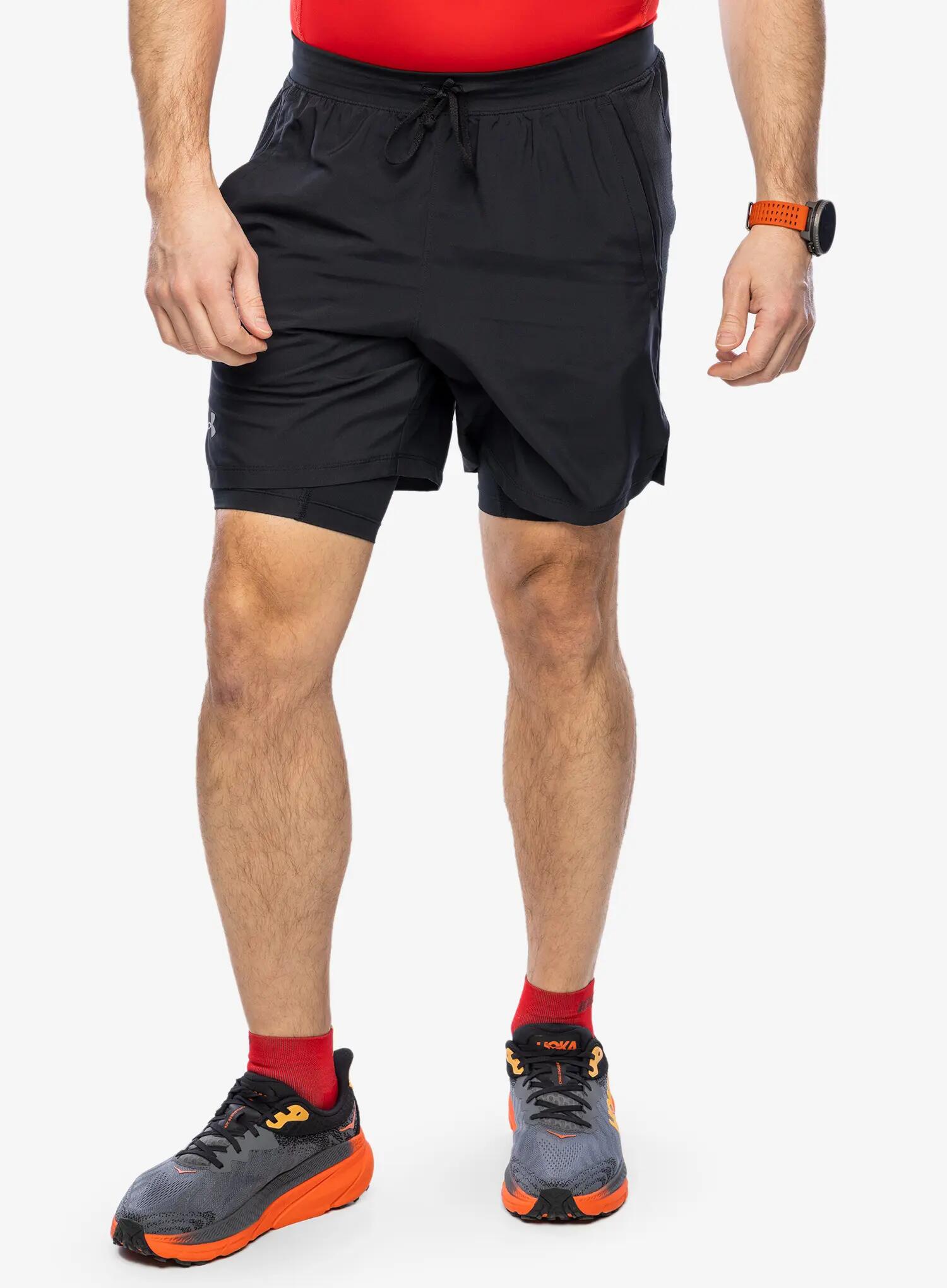 Spodenki do biegania męskie Under Armour Launch 7 inch 2-in-1 Short