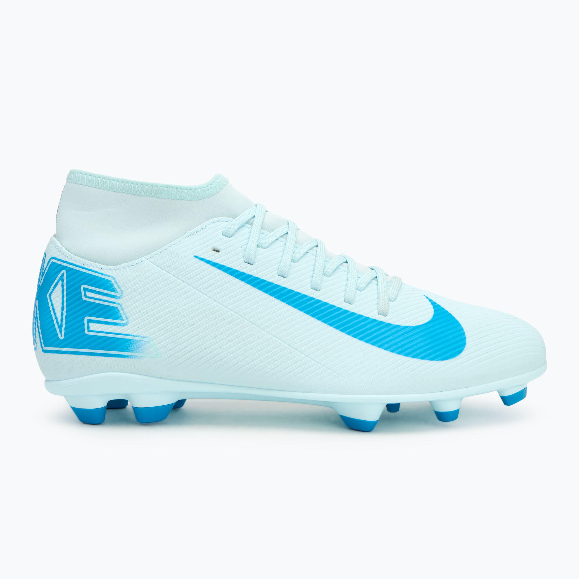 Sapatos com cravos Nike Mercurial Superfly 10 Club FG/MG Azul 2/5