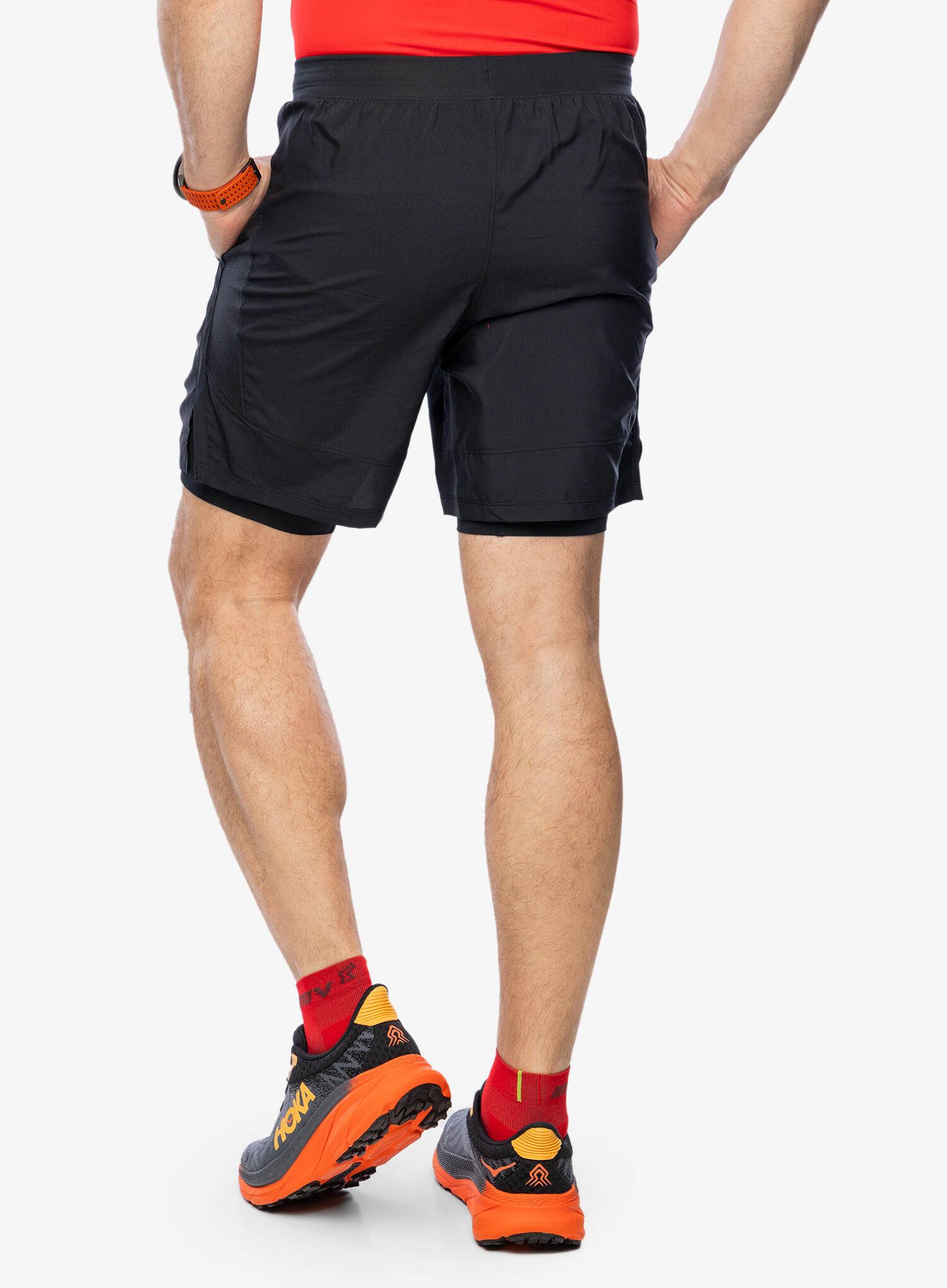 Pantalon corto Under armour Launch 7'' 2-In-1 para hombre 4/7