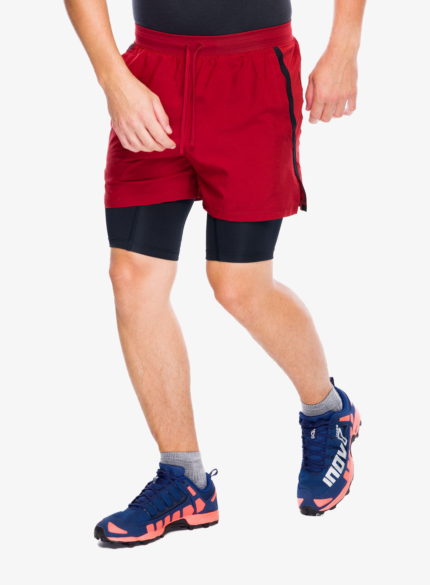 Spodenki do biegania męskie Under Armour Launch 5 inch 2-in-1 Short 3/5
