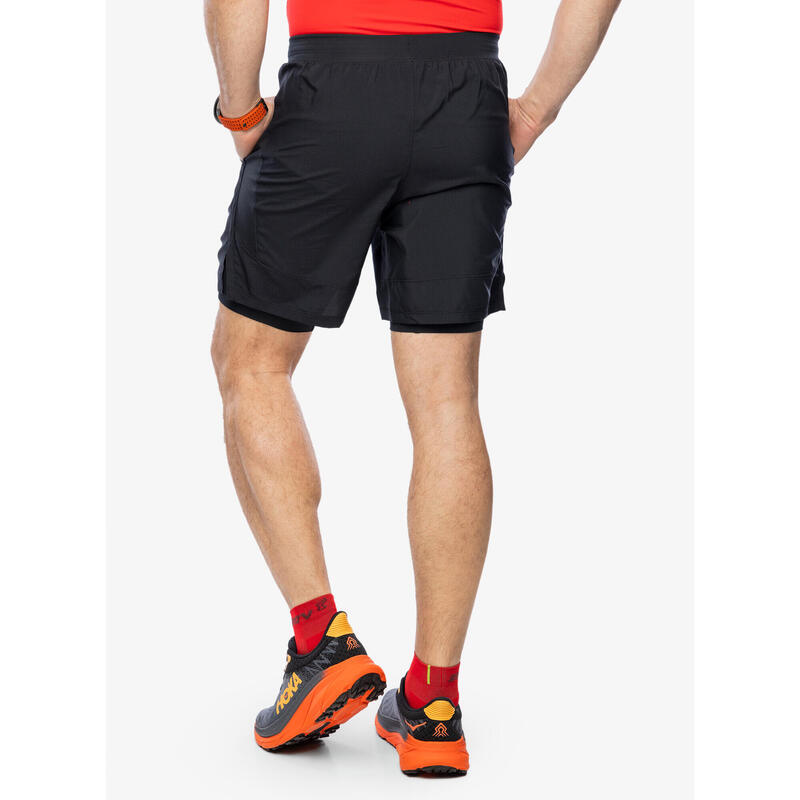 Pantaloni scurți de alergare pentru bărbați Under Armour Launch 7" 2IN1