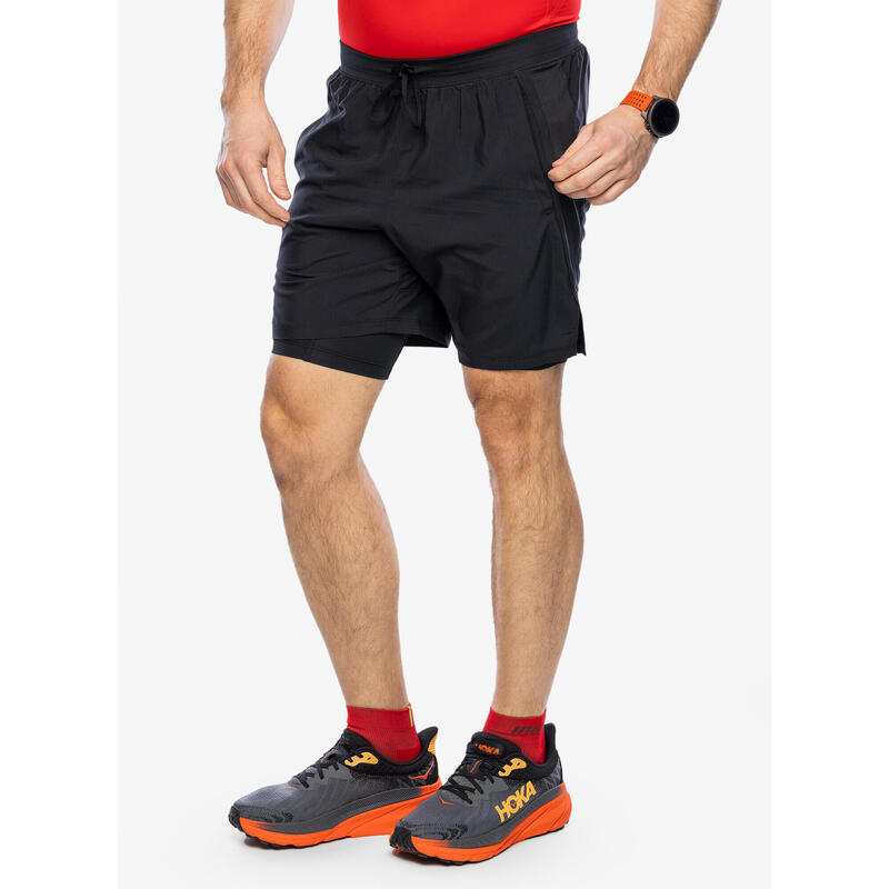 Pantaloni scurți de alergare pentru bărbați Under Armour Launch 7" 2IN1