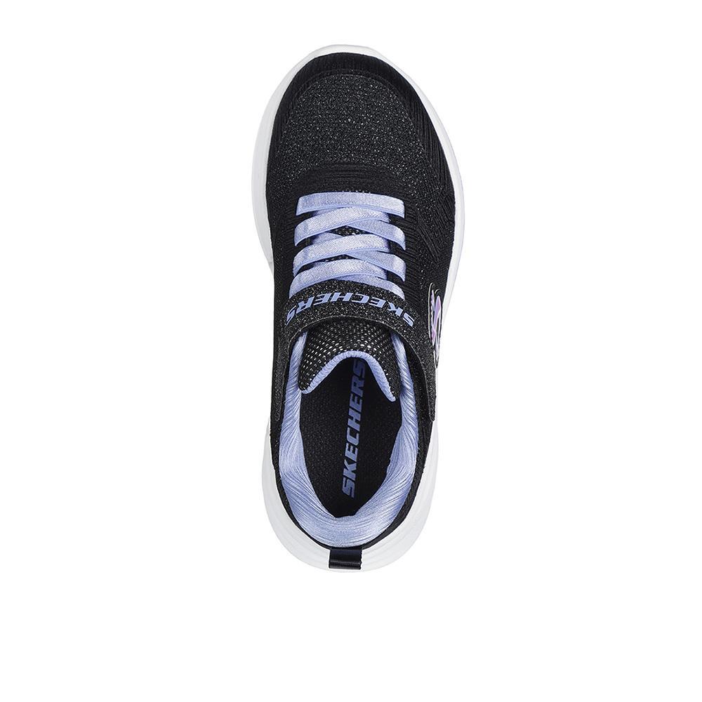Tênis Pretos Wave 92 Meninos Skechers 3/5