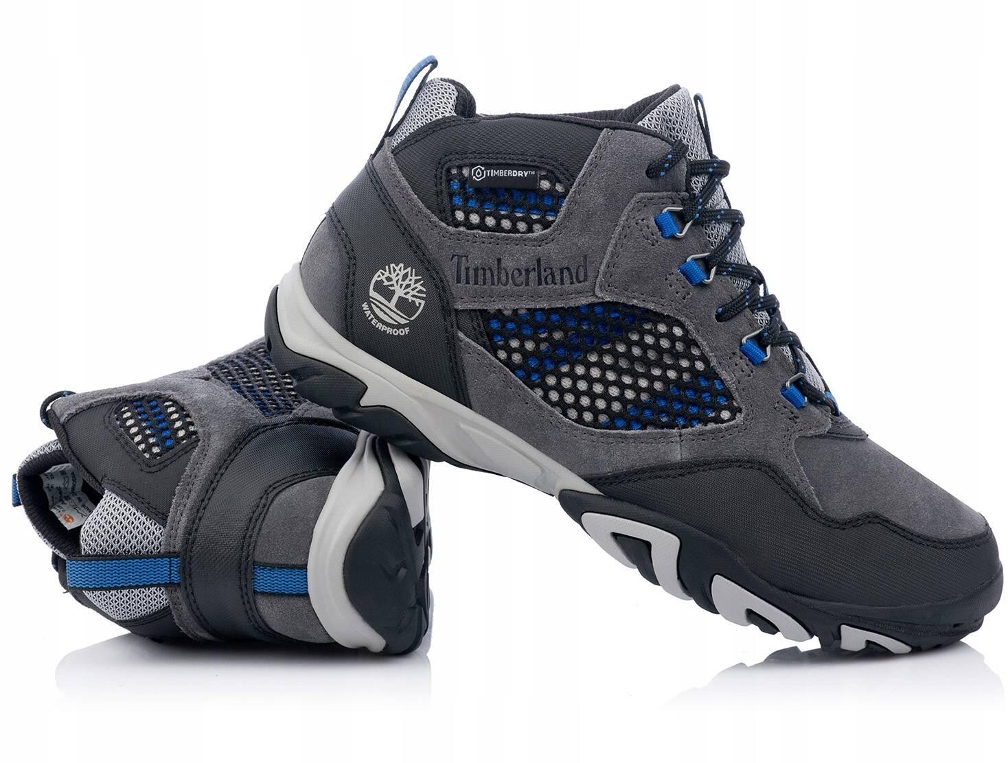 Męskie buty trapery trekingowe membrana TIMBERLAND CRESTRIDGE WATERPROO 5/7