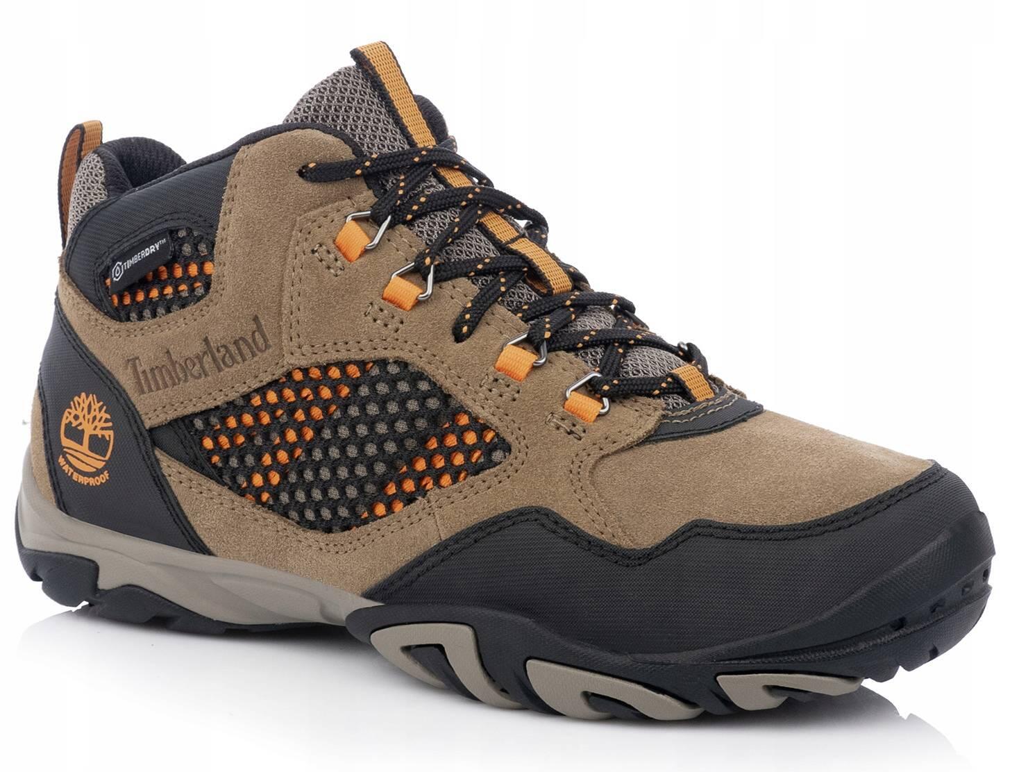 Męskie buty trapery trekingowe membrana TIMBERLAND CRESTRIDGE WATERPROOF MID 2/7