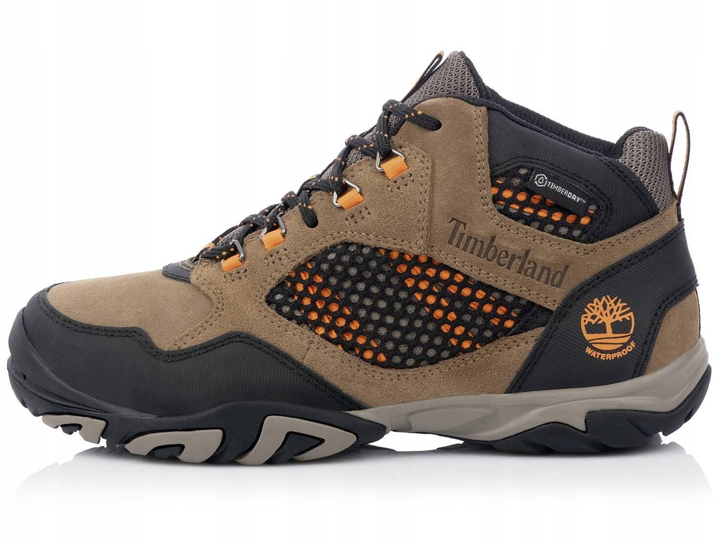 Męskie buty trapery trekingowe membrana TIMBERLAND CRESTRIDGE WATERPROOF MID 3/7