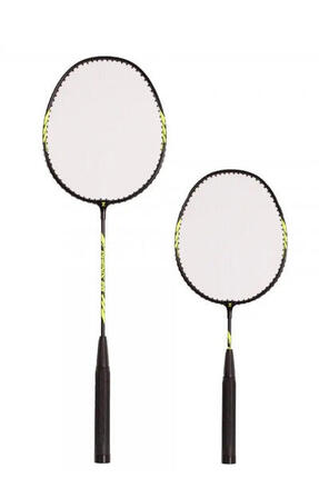 Set mit 10 höhenverstellbaren Badmintonschlägern