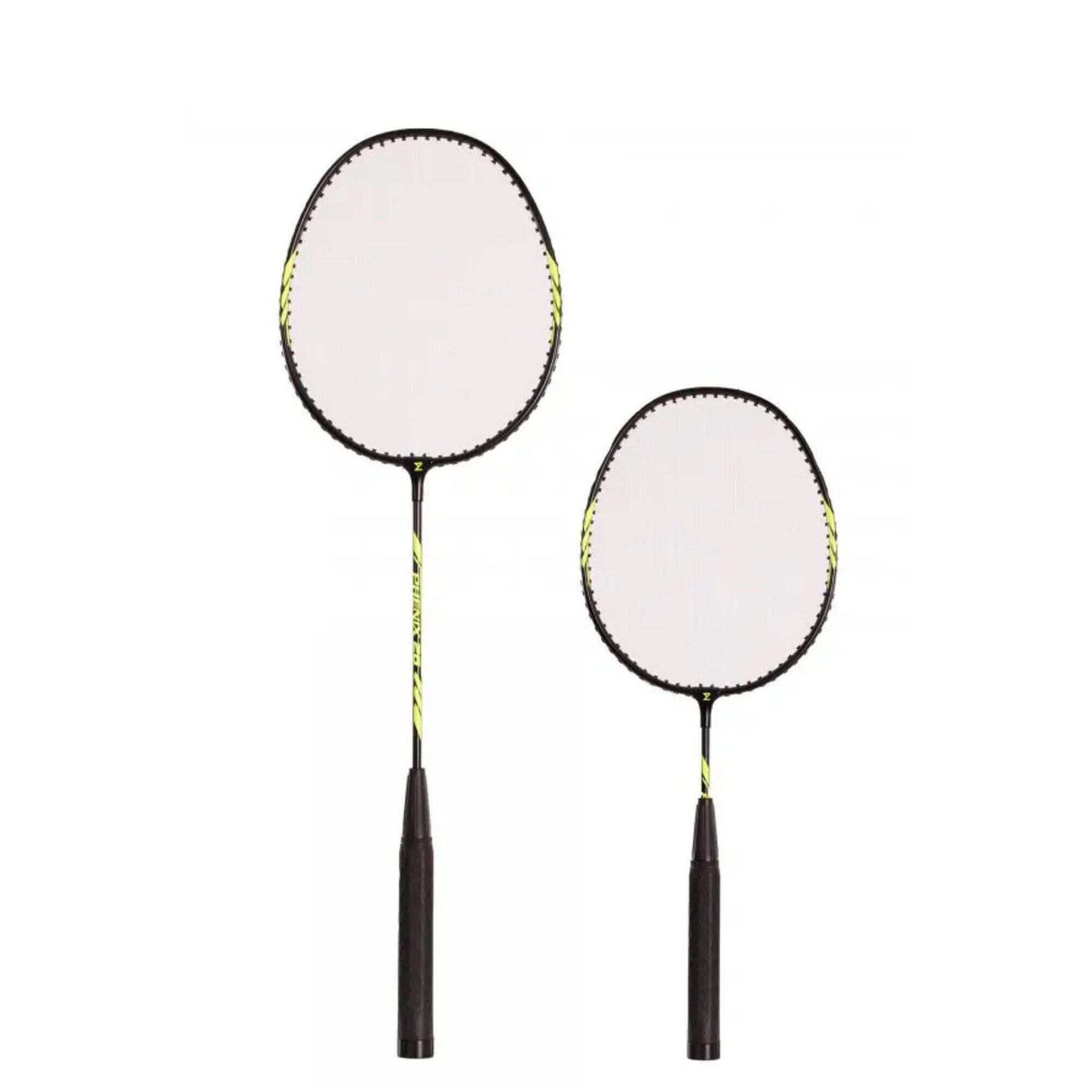 POWER SHOT Sada 4 výškově nastavitelných badmintonových raket