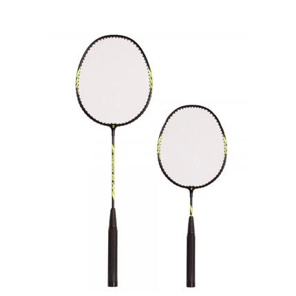 Zestaw 10 rakiet do badmintona z regulacją wysokości