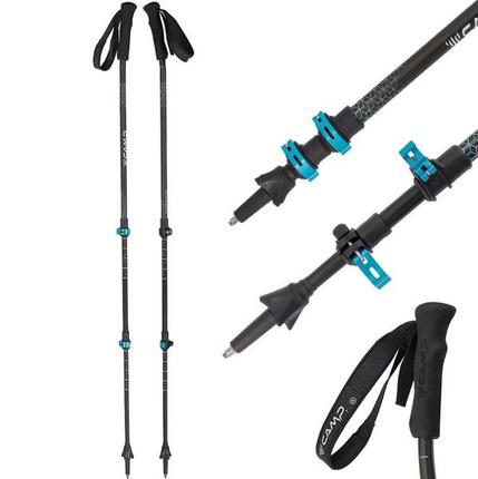 Bâtons de randonnée Camp Backcountry Ergo 71–135 cm