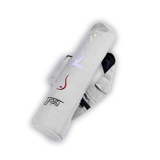 Sac de tapis de yoga pilates Yogi brodé 78 x 18 cm